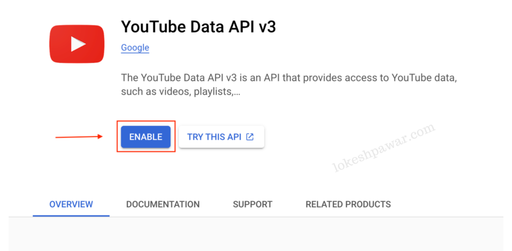 youtube-enable-api-magento-2